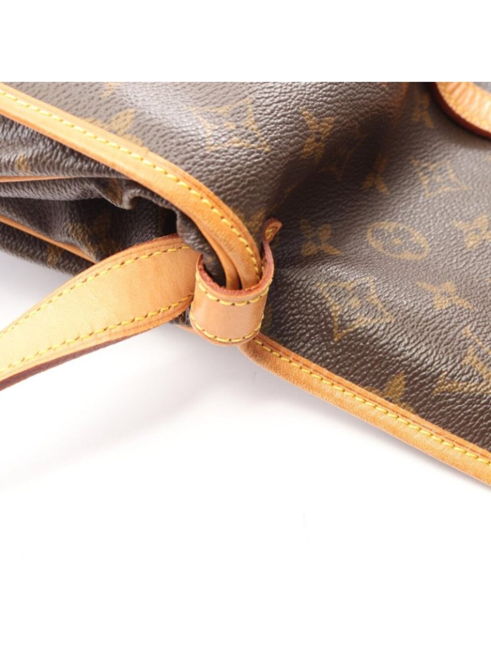 Louis Vuitton Shoulder Bag Saumur 30 Canvas Leather - Picture 10 of 11